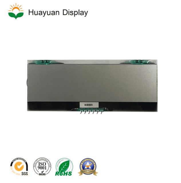 Transparent customized TN positive segment elevator lcd display for Instrument panel