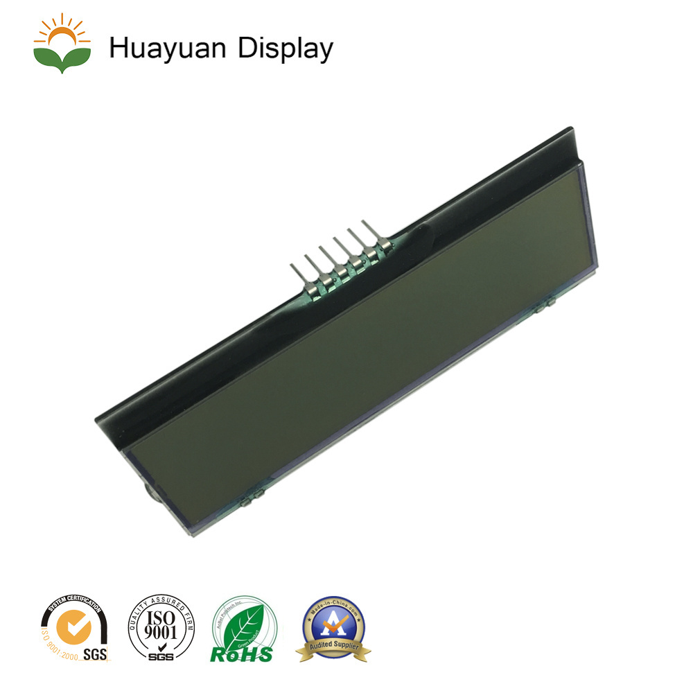 Transparent customized TN positive segment elevator lcd display for Instrument panel