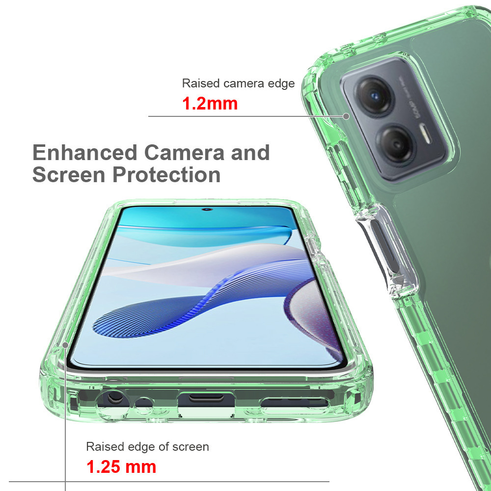 High Clear Changing Color Designers Luxury 360 Phone Case Soft TPU Full Cover Cellphone Case For Samsung A14 5G A54 A34 A24 A04E