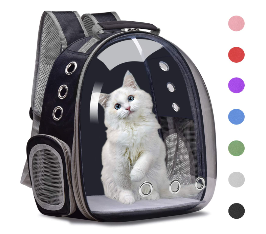 High Quality Transparent Space Capsule Pet Cat Backpack Outdoor Shoulder large space Pet Carrier Bag Backpack