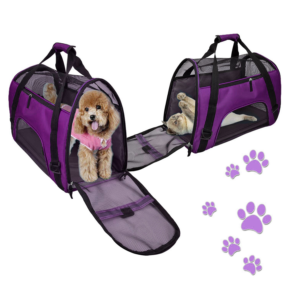 Soft-sided Carriers Portable Pet Bag Pink Dog Carrier Bags Blue Outgoing Pet carry bag Cat Carriers