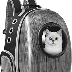 Cat Backpack Carrier Bubble Bag, Portable Space Capsule Shell Dog Backpack Carrier for Small Pets Dogs Travel Carrier