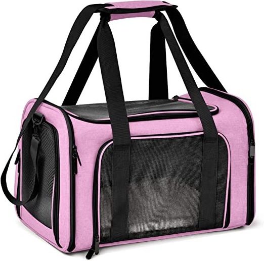 Hot Sale Medium Pet Cat Carrier 2 size Europe And America Pet Carriers Travel Eco-Friendly Foldable Outdoor Dog Carrier Bag