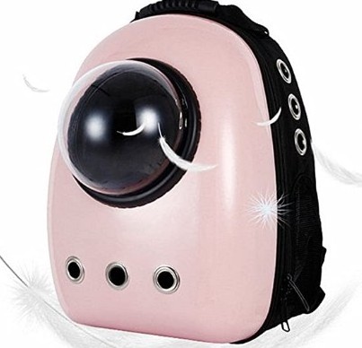 cat soft carrier Space Capsule Shell Dog Backpack Carrier Breathable cat dog capsule Bubble pet carrier backpack