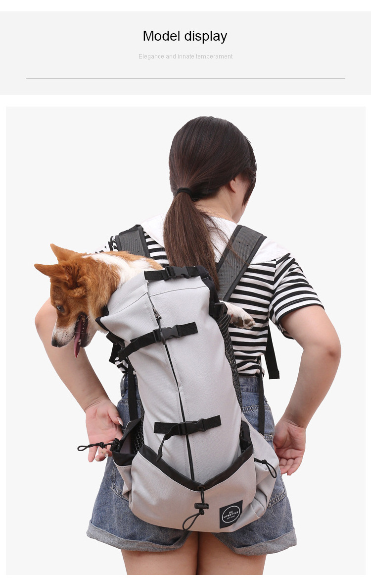 Pet carrier outdoor backpack ventilated breathable portable  washable bike outdoor dog  backpack Pet Carrier Bag