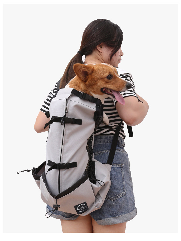 Pet carrier outdoor backpack ventilated breathable portable  washable bike outdoor dog  backpack Pet Carrier Bag