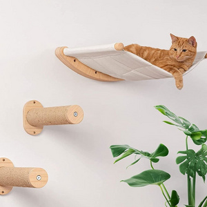 Cat Hammock and Perches Wall Mounted furniture floating shelves Cat Wall Shelves