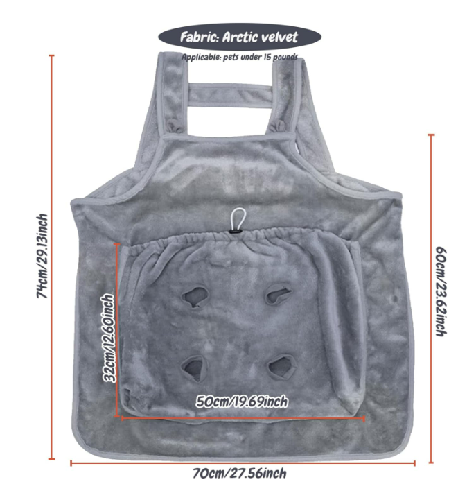 New design Small Dog Front pack carrier Cat Carrier bag for grooming Chest Front Cat carriers