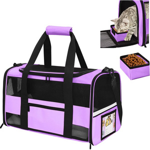 2024 new Custom Multi-purpose Portable Outdoor hotselling pet backpack carrier pet carriers & travel products cat carriers