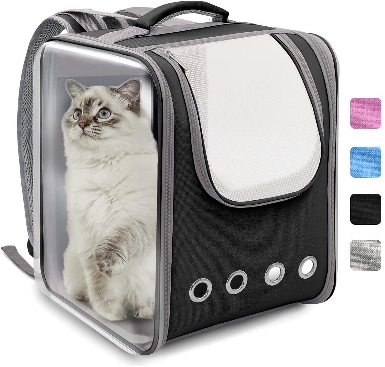 transparent Pet shoulders New Pet Carrying Backpackspace Capsule Pet Backpack Foam Transparent Cat And Puppy Backpack