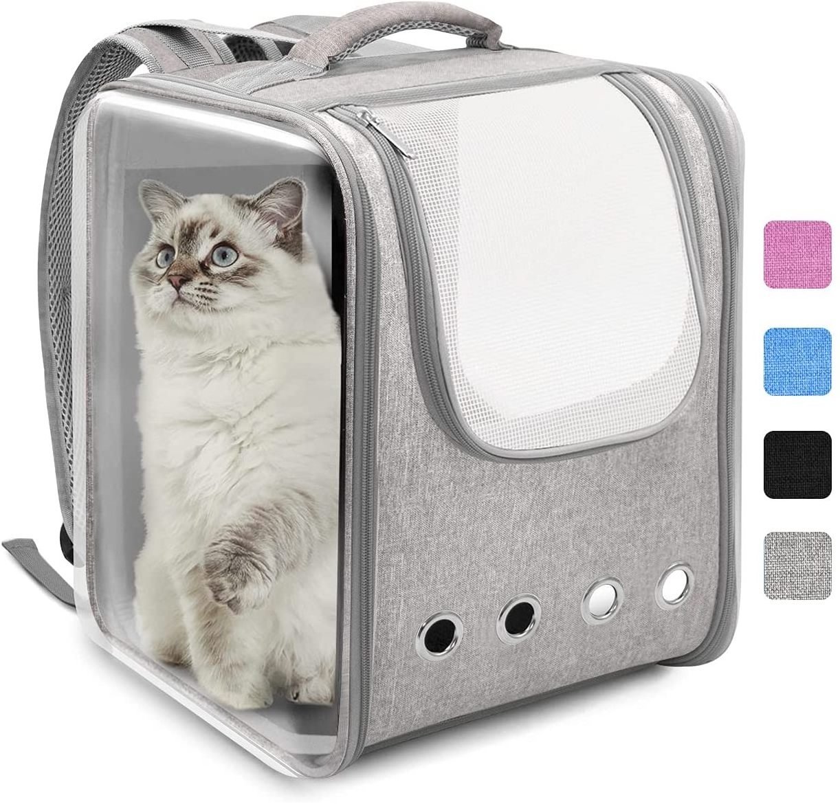 transparent Pet shoulders New Pet Carrying Backpackspace Capsule Pet Backpack Foam Transparent Cat And Puppy Backpack