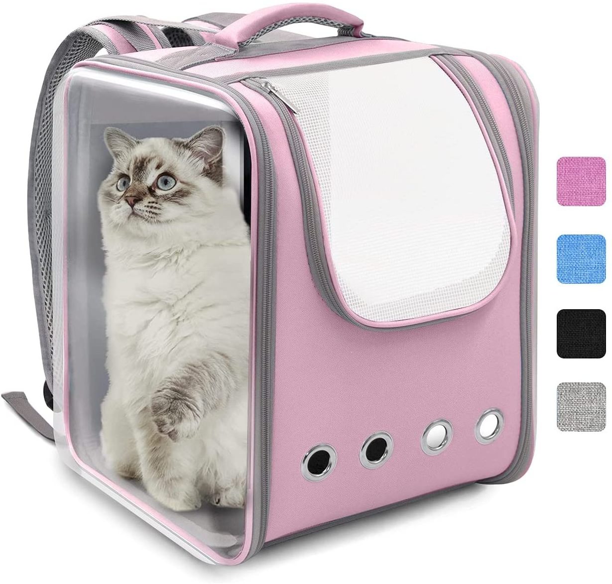 transparent Pet shoulders New Pet Carrying Backpackspace Capsule Pet Backpack Foam Transparent Cat And Puppy Backpack