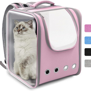 transparent Pet shoulders New Pet Carrying Backpackspace Capsule Pet Backpack Foam Transparent Cat And Puppy Backpack