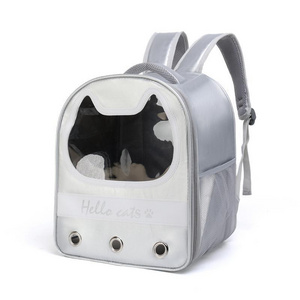 Transparent Space Capsule Pet backpack Hiking Backpack Travel Carrier Cat Backpack Carrier