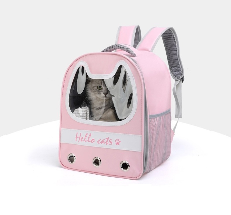 Transparent Space Capsule Pet backpack Hiking Backpack Travel Carrier Cat Backpack Carrier