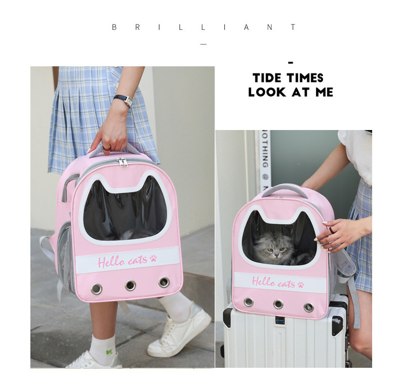 Sustainable Cheap Pet Products cat backpack expandable carrier cat carrier customize cat carrier backpack