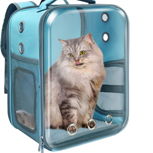 Hot-selling Fashionable outdoor portable pet backpack stroller cat carrier backpack cat soft cat carrier backpack