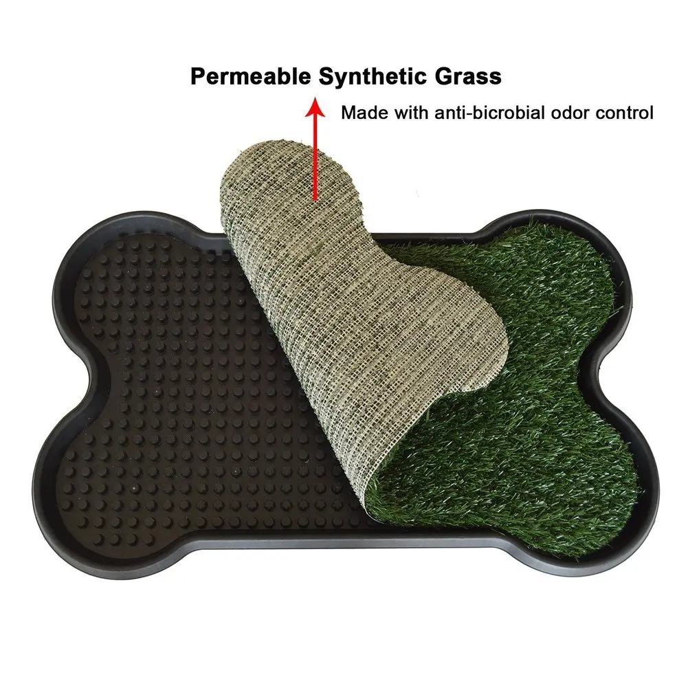 Hot Sale Dog Grass Pad with Tray Professionally Pet Toilet Potty Tray Artificial Grass Mats