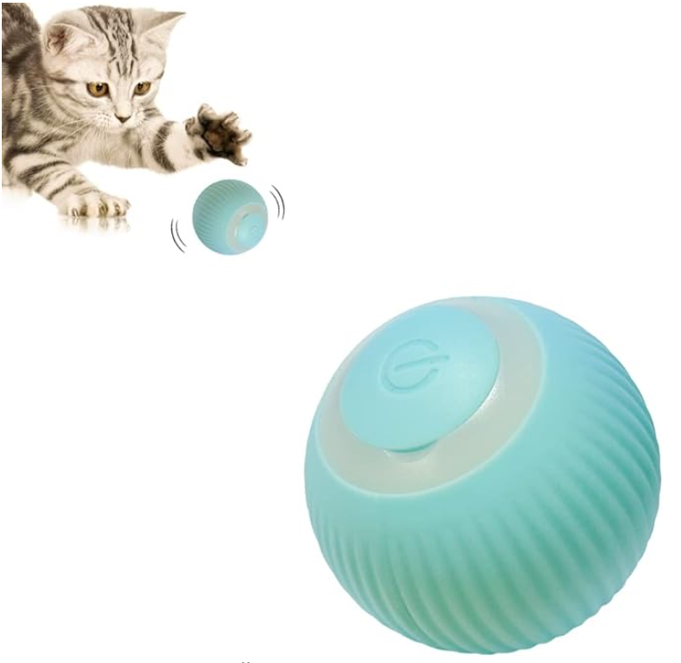 Interactive Pet Training Ball  Self-Moving Ball For Cats&Dogs Wholesale Usb Electric Cat Toy