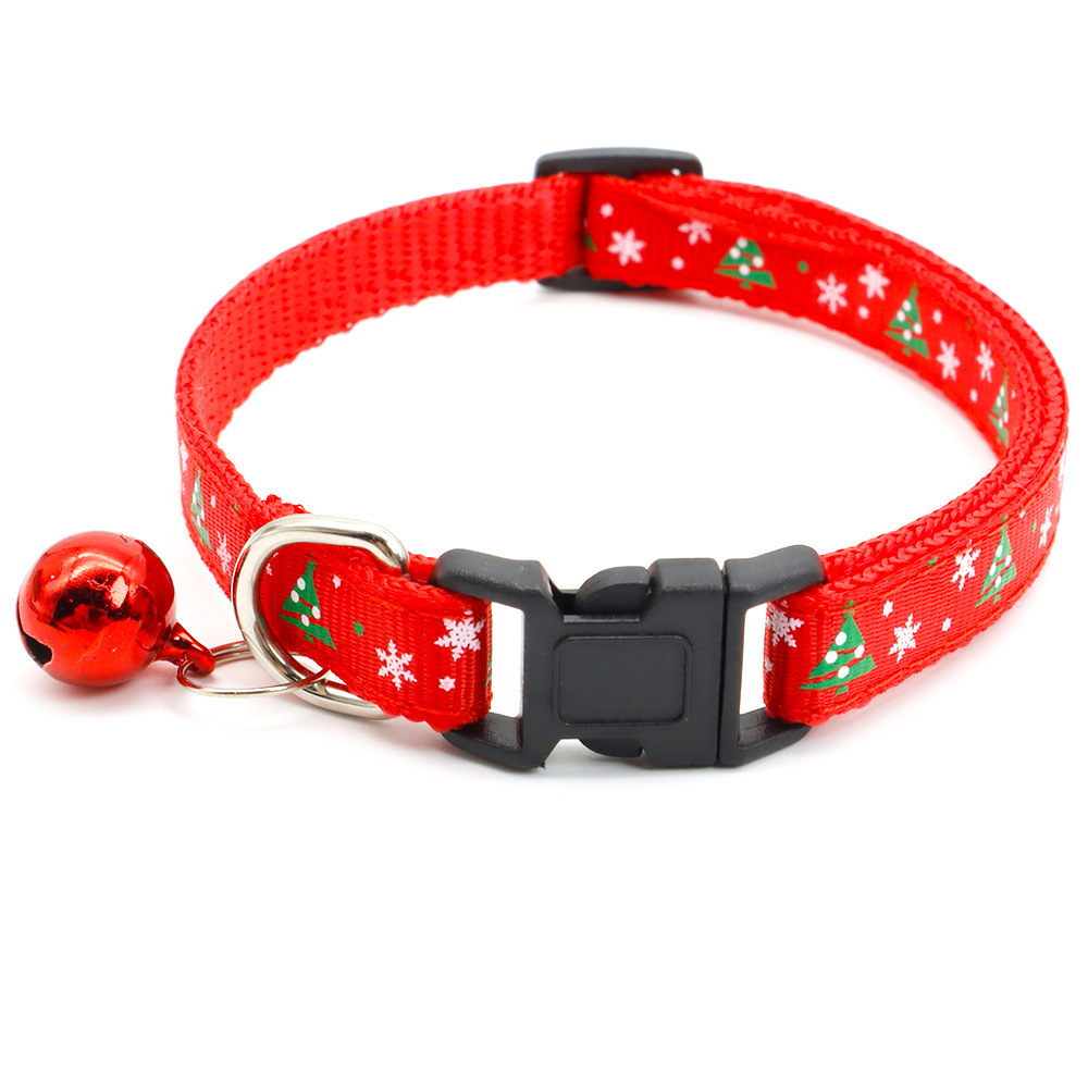 Wholesale Fashion Design Christmas Dog Collar Pet Puppy Cat Necklace Christmas Pet Chain For Pet Dog Cat Collars