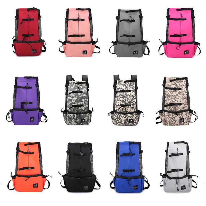 Breathable travel dog backpack durable carrying bag for cats and dogs superior pet bag for small dogs.