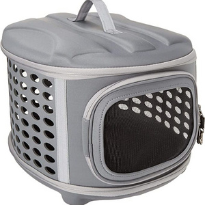 Collapsible Cat Carrier Bag Cat House Pet Travel kennel with top -load Foldable Feature Pet Dog Carrier bag