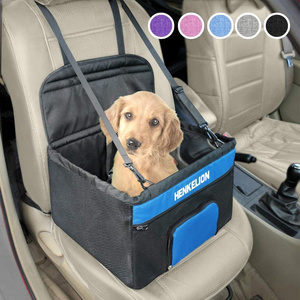 2022 Hot Selling Large Portable Anti Collapse Breathable  dog booster car seat car dog seat belt car seat for dog