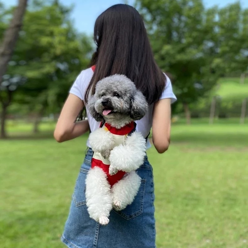 Pet Backpack Carrier for Cat Dogs Double Shoulder Breathable Portable Pet Bags Outdoor Travel Puppy Bags Pet Carriers