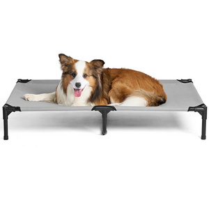 High Quality Summer Cooling Elevated Pet Bed Outdoor Portable Camp Dog Bed Raised dog bed