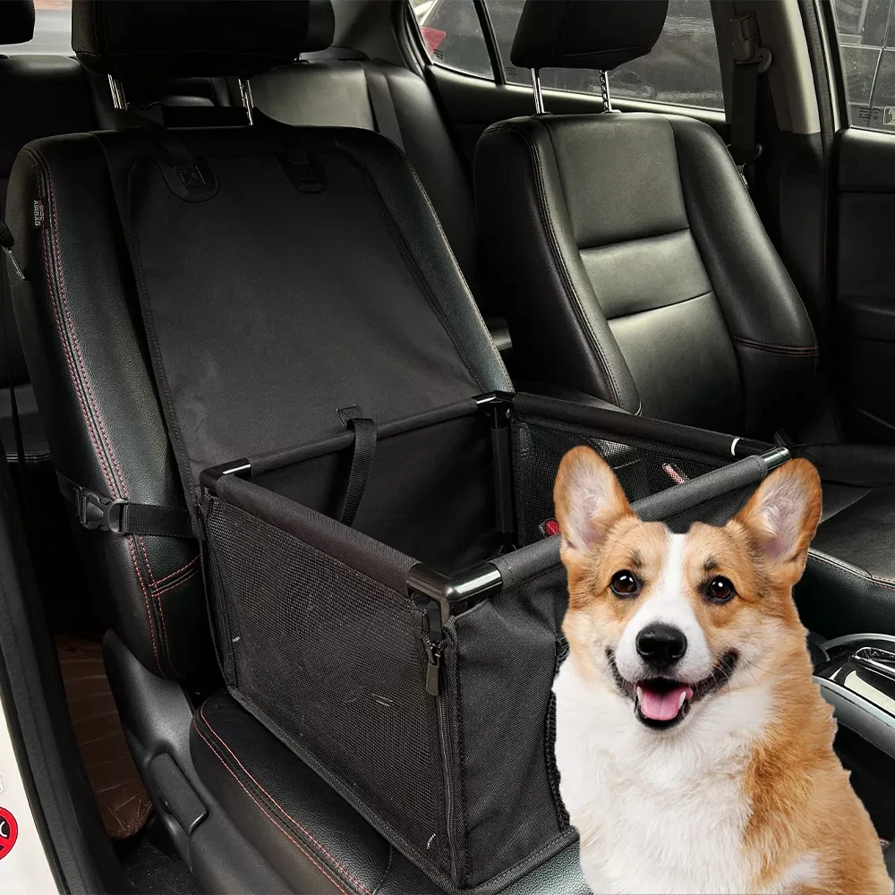 Portable Safety Pet Basket Car Seat Pet Dog Bed Dog Mat Kennel Travel  Car Supplies Dog Basket handmade