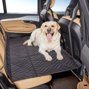 Dog Car Back Seat Cover Inflatable For Car Camping Air Mattress Backseat Extender Dog Car Seat