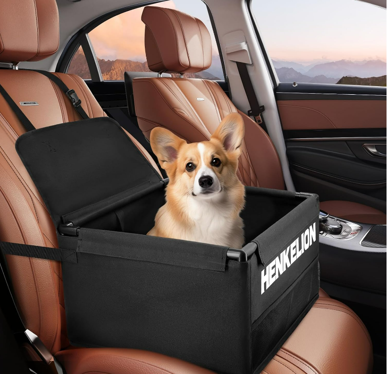 Small Dog Car Seat Medium Dogs Within 35 lbs Dog Booster Front Seat Pet Booster Car Seat