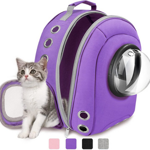 Breathable Mesh Cat Dog Carrier Bag Portable pet carrier backpack cat breathable backpack pet carriers pink purple cat backpack