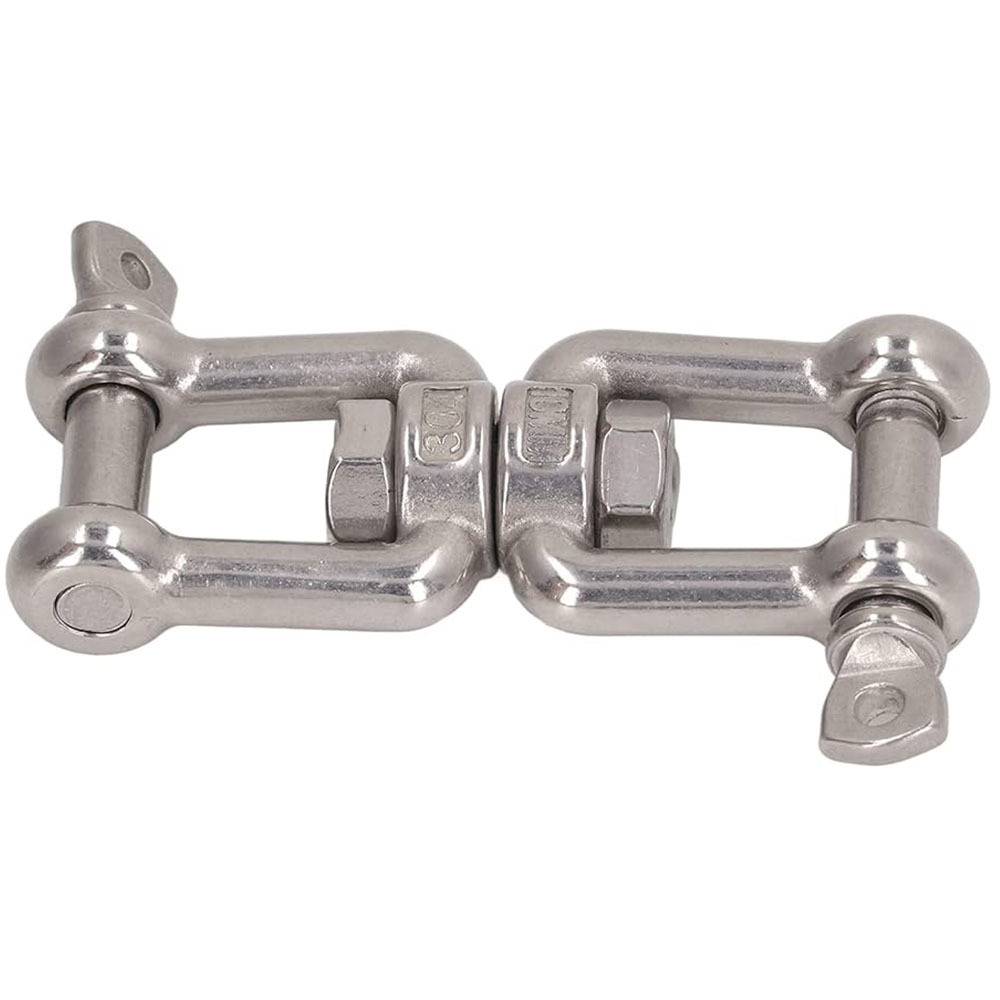 Stainless Steel Swivel Jaw  With Allen Key Flush Pin Marine Hardware Rigging