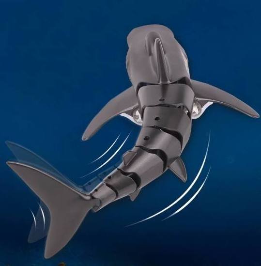 Hot Sale 2.4G 4CH Radio Control Toys Shark with light for kids