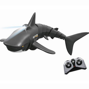 Hot Sale 2.4G 4CH Radio Control Toys Shark with light for kids