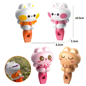 Projection Whistle 2 in 1 Educational Toys Cute Cartoon Animal Flashlight Projector Toys For Kids Playing