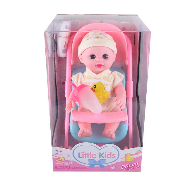 14 inch wholesale lovely baby toys fashion doll plastic PVC with 4 sound IC battery blink eyes silicone girl pee doll toy