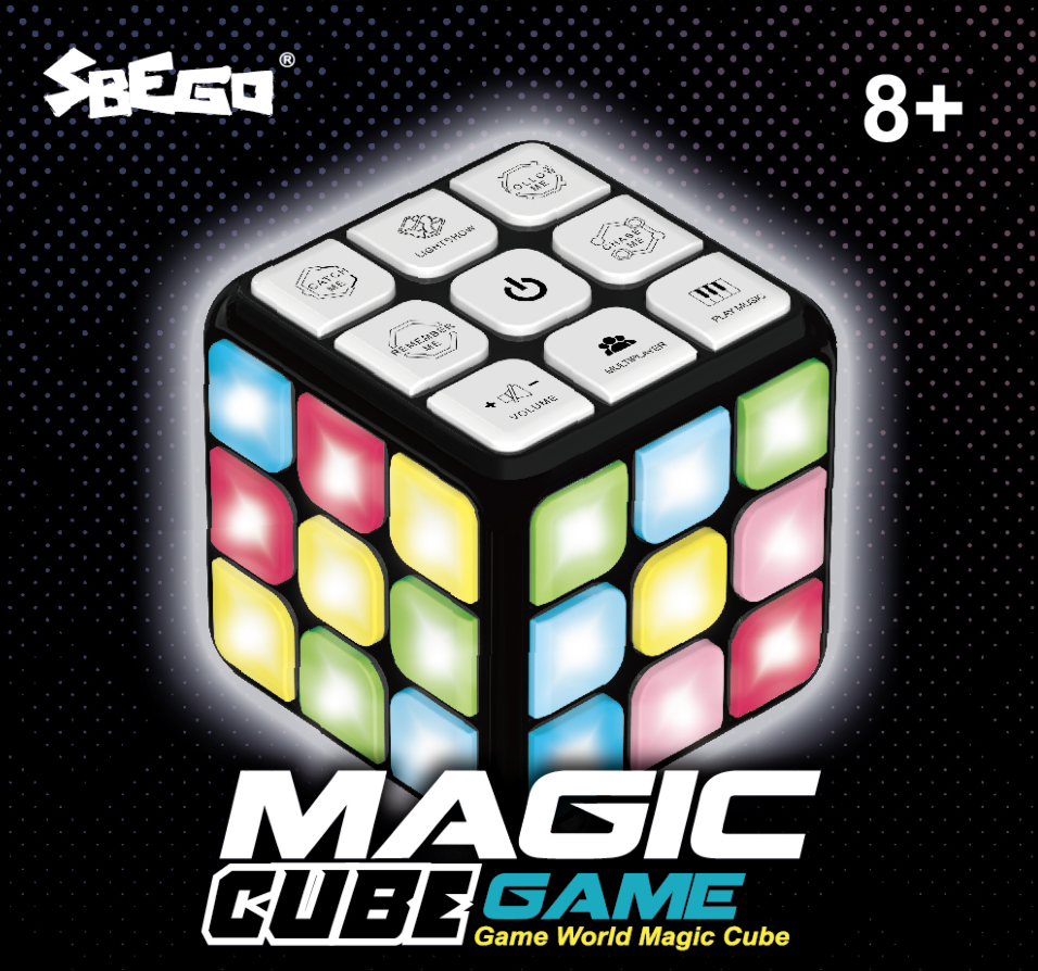 Battery Operated Musical Light Magic Cubes Game Anti Stress Children Toy Educational Toys LED Magic Cube