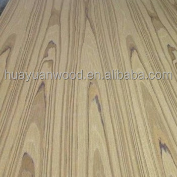 Decorative veneer faced plywood 3mm 4mm poplar core natural  teak ash oak sapele fancy plywood