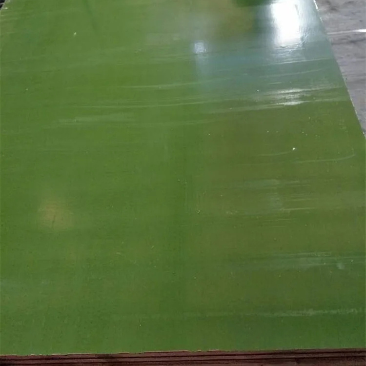 1220x2440x18mm PVC coated green plywood sheet