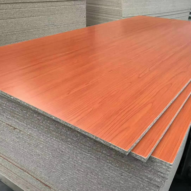 15mm 16mm laminated grey white color particle board chipboard for making furniture