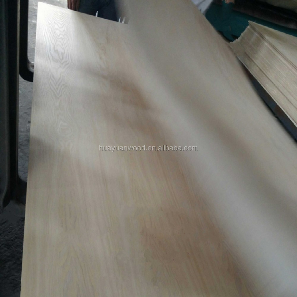 Decorative veneer faced plywood 3mm 4mm poplar core natural  teak ash oak sapele fancy plywood