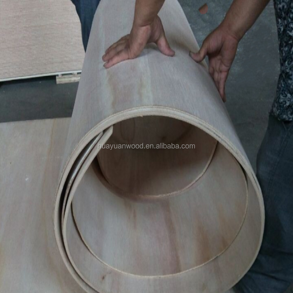 high quality 4mm 6mm flexible plywood factory