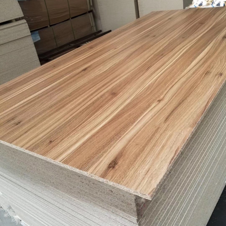 15mm 16mm laminated grey white color particle board chipboard for making furniture