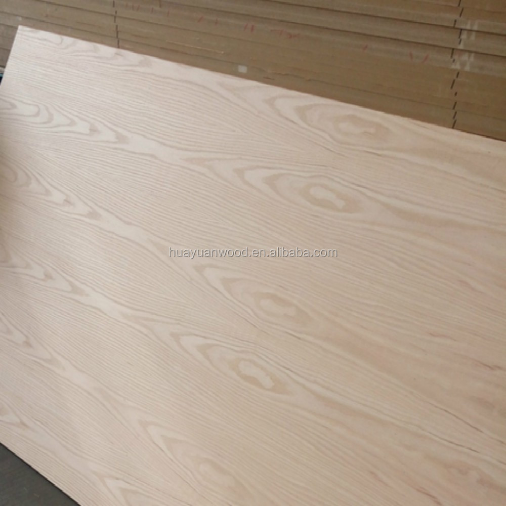 Decorative veneer faced plywood 3mm 4mm poplar core natural  teak ash oak sapele fancy plywood