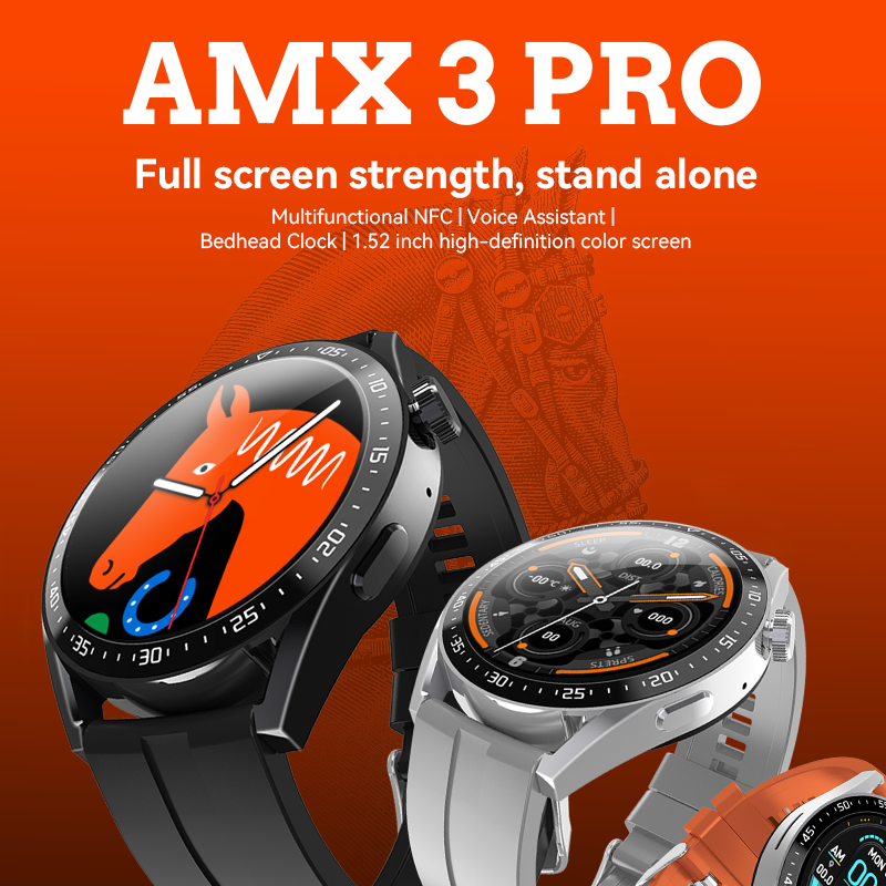 AMAX Pro AMAX 3 PRO Smartwatch Series 8 9 S9 NFC Smartwatch BT Calls Wireless Charging reloj inteligente for IOs Android