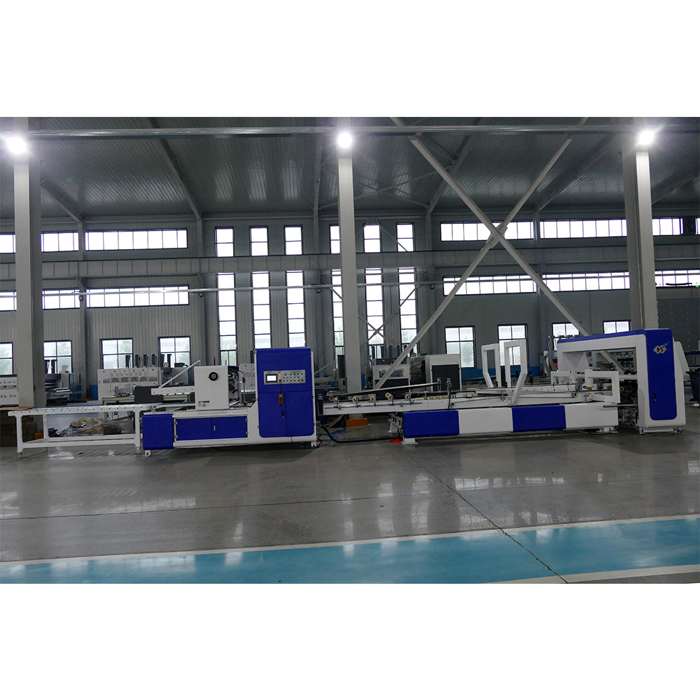 220m/min Tissue Box Rolling Glue Sealing Machine Mask Pack Paper Carton Box Hot Melt Gluing Machine