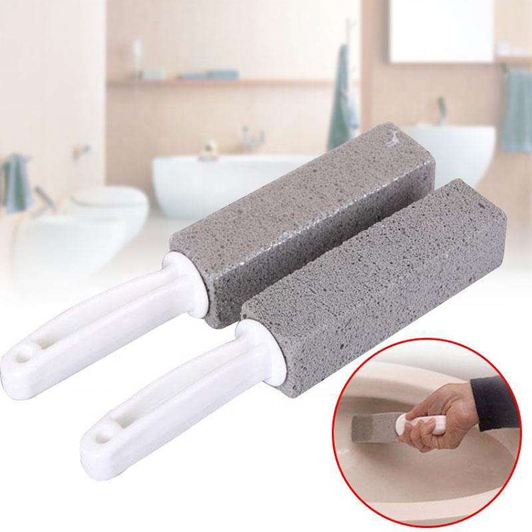 Handle Clean Toilet Block Pumice Stone Brush Toilet Bowl Household Cleaning Toilet Stain Hard Water Ring Remover Brick