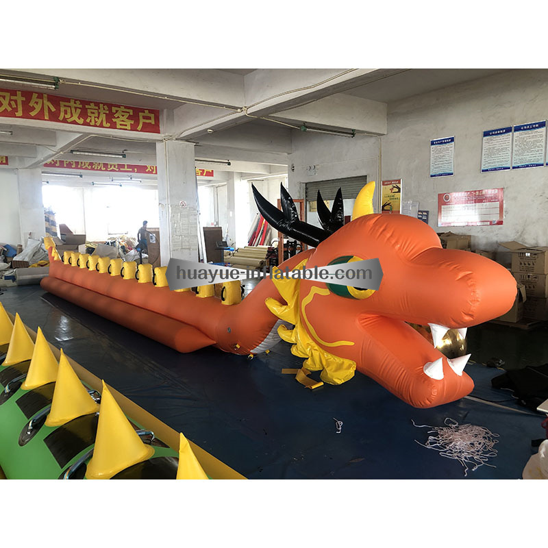 Commercial Inflatable Dragon Banana Boat Inflatable Water Sports Enter Jet Ski Towable Pontoons Tubes